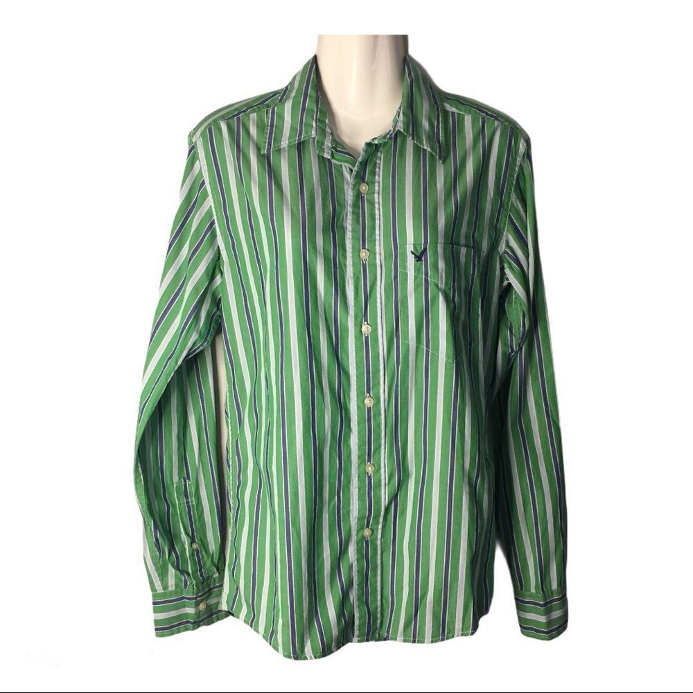 American Eagle Stripe Shirt